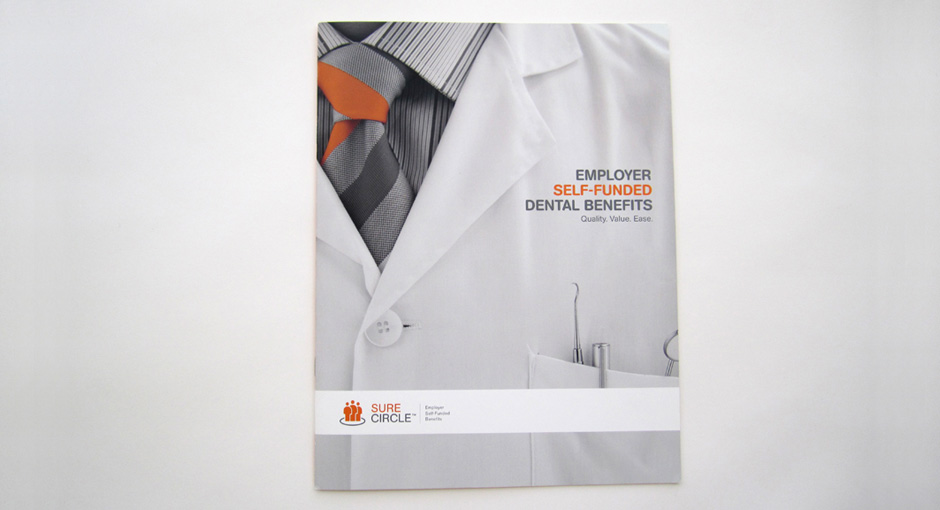 Brochure design: The cover